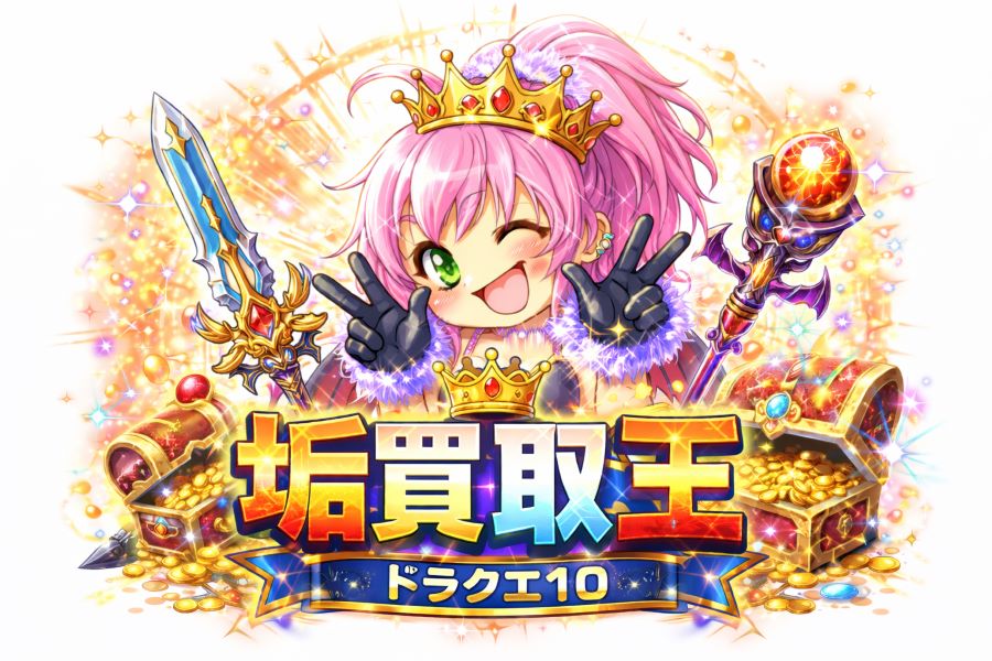 ドラクエ10のアカウントをどこよりも高く、安全に買取致します！